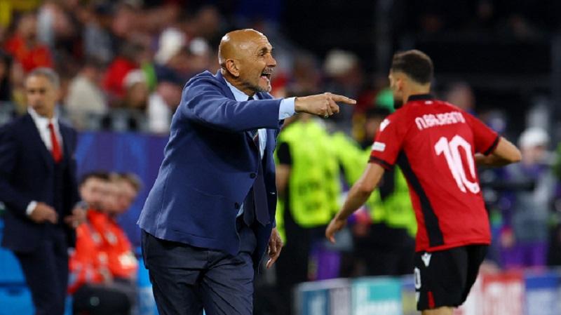 Italia Gilas Albania, Luciano Spalletti Semprot Pasukannya