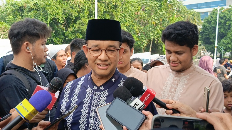 Respons Anies usai Megawati Pilih Pramono Anung-Rano Karno Maju Pilgub Jakarta