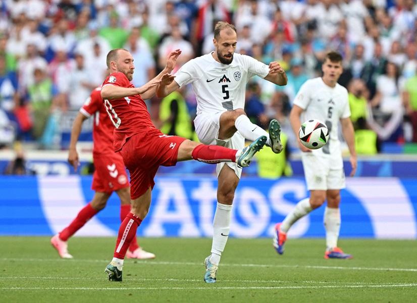 Hasil Slovenia Vs Denmark di Euro 2024: Lengah di Babak 2, Eriksen Cs Gagal Menang