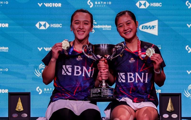 Ana/Tiwi Terharu Raih Titel BWF World Tour Perdana di Australian Open 2024