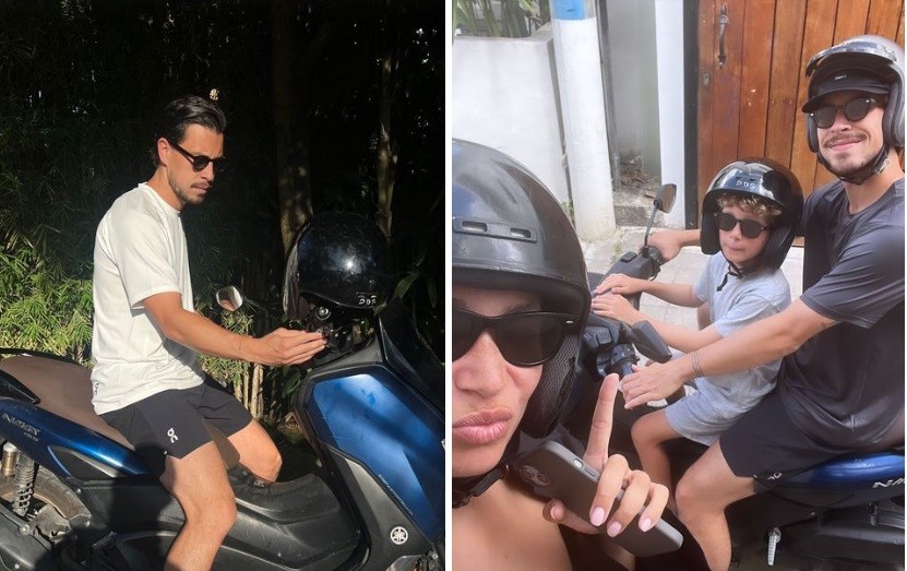Viral Pemain Timnas Thom Haye Liburan di Bali Jalan-Jalan Pakai Motor Matik