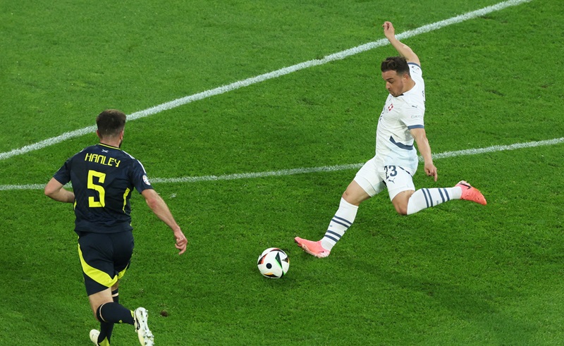 Hasil Euro 2024: Swiss Ditahan Skotlandia, Shaqiri Bikin Rekor Fantastis