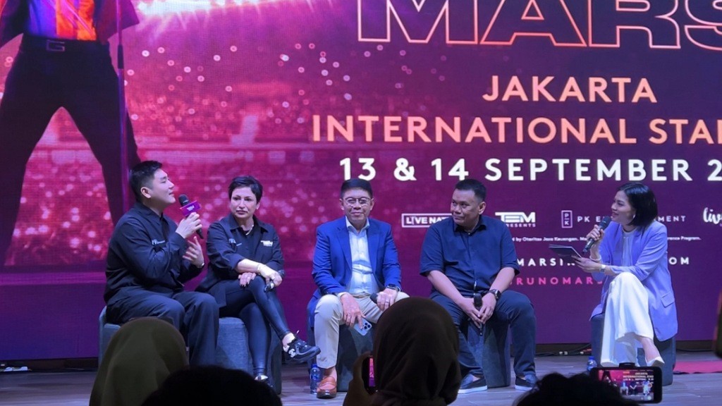Antusiasme Besar, Konser Bruno Mars Ditargetkan Gaet 100 Ribu Penonton