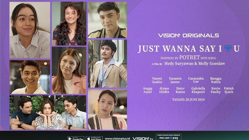 Siap Baper! Vision+ Rilis Official Poster Series Terbaru Just Wanna Say I Love You