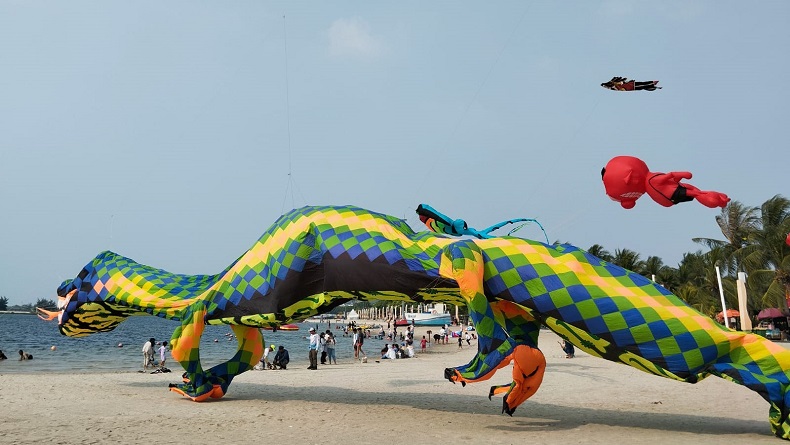 HUT ke-497 Jakarta, Festival Layang-Layang Internasional Meriahkan Pantai Ancol