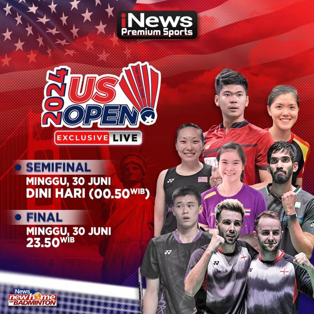 Praveen/Serena Siap Vs Wakil Jerman di BWF US Open 2024, Saksikan Aksinya Minggu 30 Juni, Live di iNews