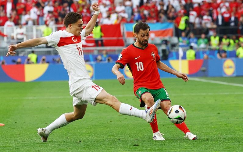 Hasil Euro 2024: Dibantu Gol Bunuh Diri, Portugal Unggul atas Turki di Babak Pertama