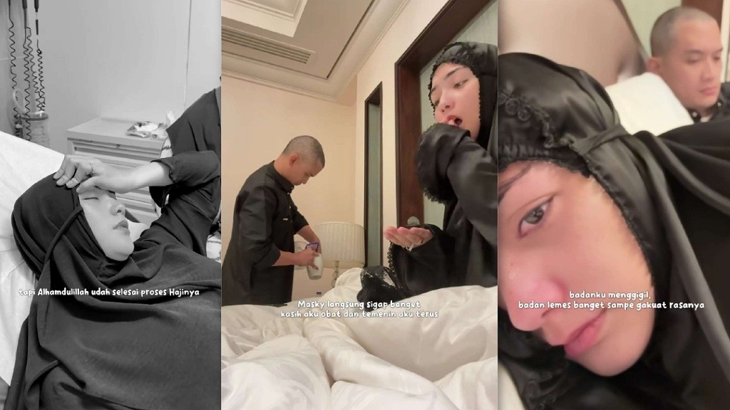 Potret Citra Kirana Dibawa ke UGD saat Haji di Tanah Suci: Menggigil, Semua Tulang Rasanya Sakit