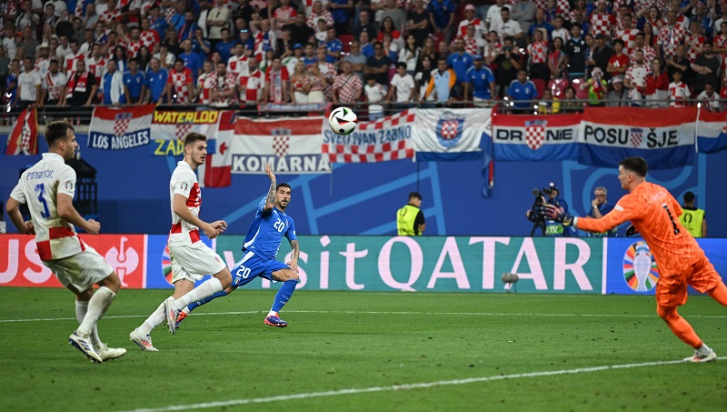 Zaccagni 'Kerasukan' Del Piero saat Jadi Pahlawan Italia Kontra Kroasia, Gli Azzurri Lolos 16 Besar Euro 2024