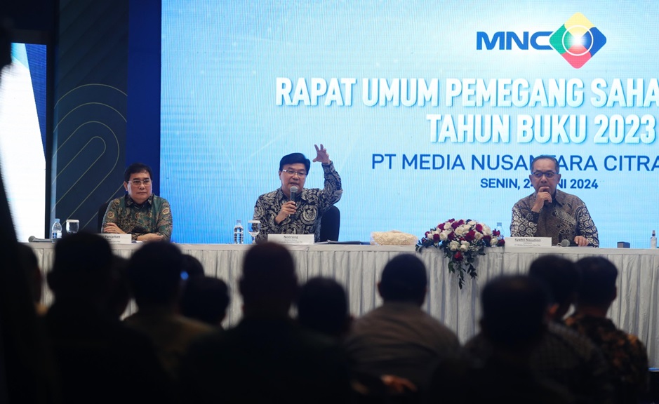 RUPST Media Nusantara Citra Sepakat Perkuat Struktur Modal