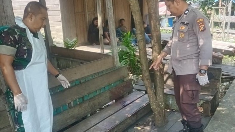 Kesal Anaknya Dipacari Tak Kunjung Dinikahi, Ayah di Inhil Bacok Tetangga hingga Tewas