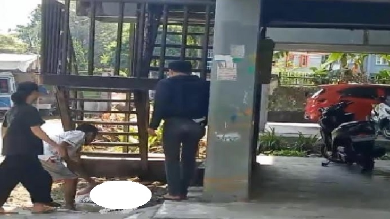 Viral Remaja Perempuan di Makassar Diduga Depresi Lompat dari Lantai 3 Rusun