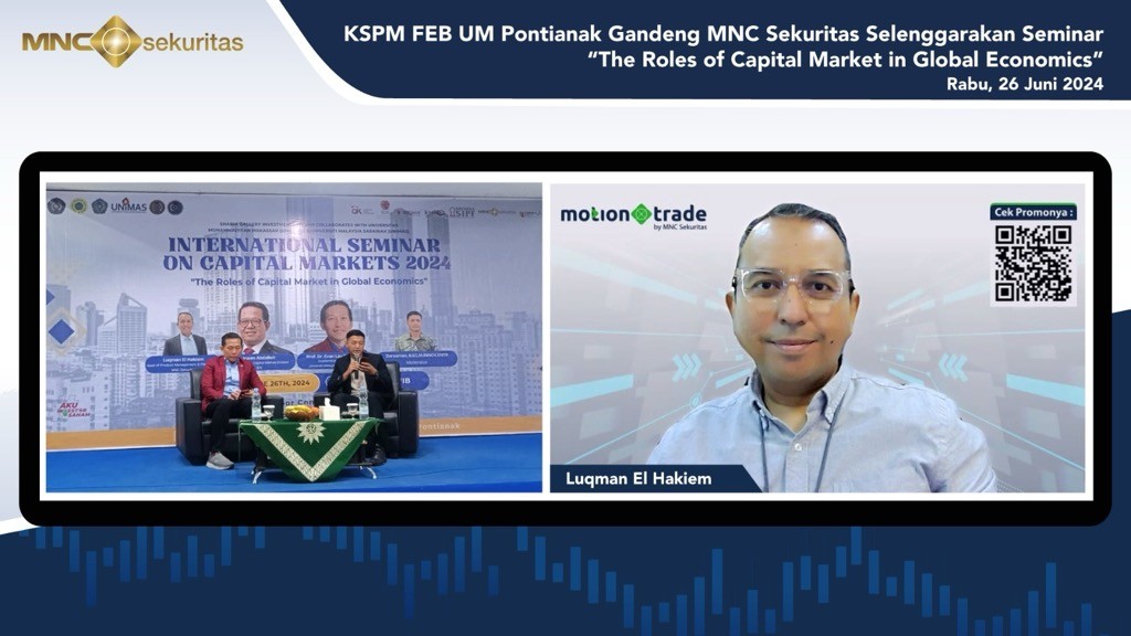 KSPM FEB UM Pontianak Gandeng MNC Sekuritas Gelar Seminar, Ini Keseruannya!