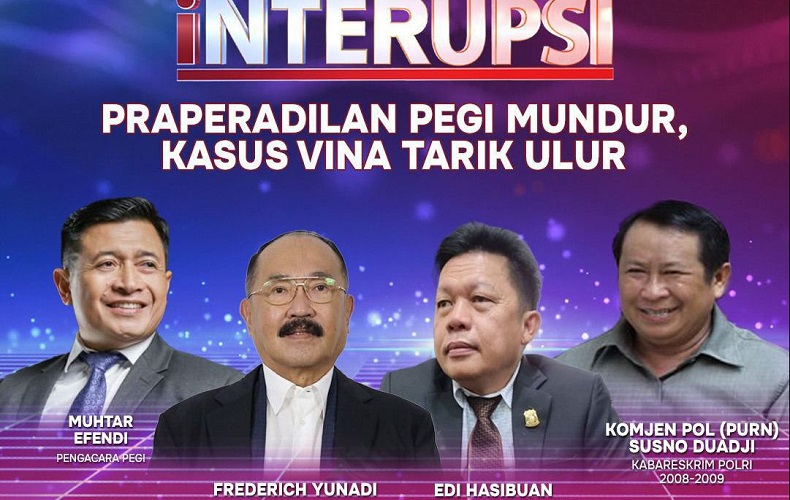 Praperadilan Pegi Mundur, Kasus Vina Tarik Ulur, Malam Ini di INTERUPSI Hanya di iNews