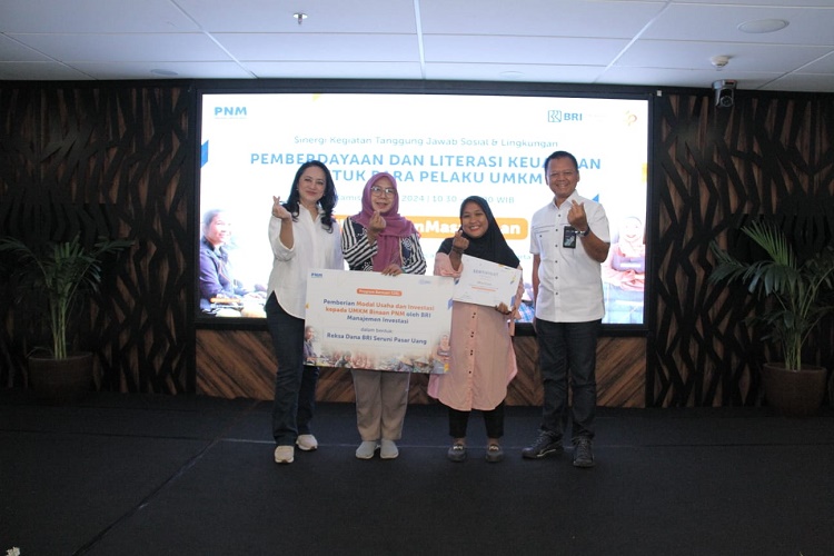 BRI-MI Gandeng PNM Gelar TJSL, Dorong Pemberdayaan UMKM Perempuan