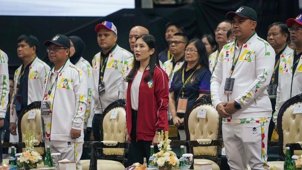 Angela Tanoesoedibjo Hadiri Pembukaan Asean University Games 2024 di Surabaya