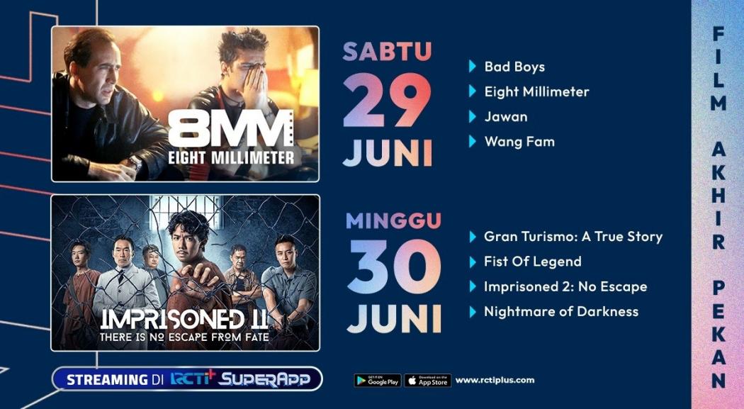 Rekomendasi Film untuk Menemani Akhir Pekan Kamu, Tonton di RCTI+