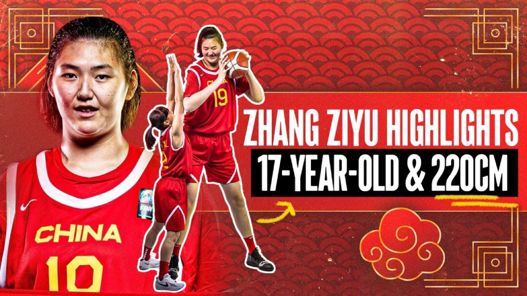 Profil dan Biodata Zhang Ziyu, ‘Raksasa Muda Basket Cina' yang Viral Saat Lawan Indonesia