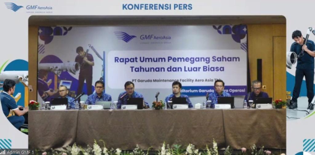 GMF Aero Asia Catat Laba Bersih Rp39,3 Miliar di Kuartal I 2024