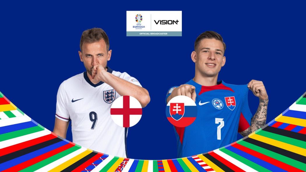 Link Live Streaming Inggris Vs Slovakia 16 Besar Euro 2024 di Vision+ Malam Ini