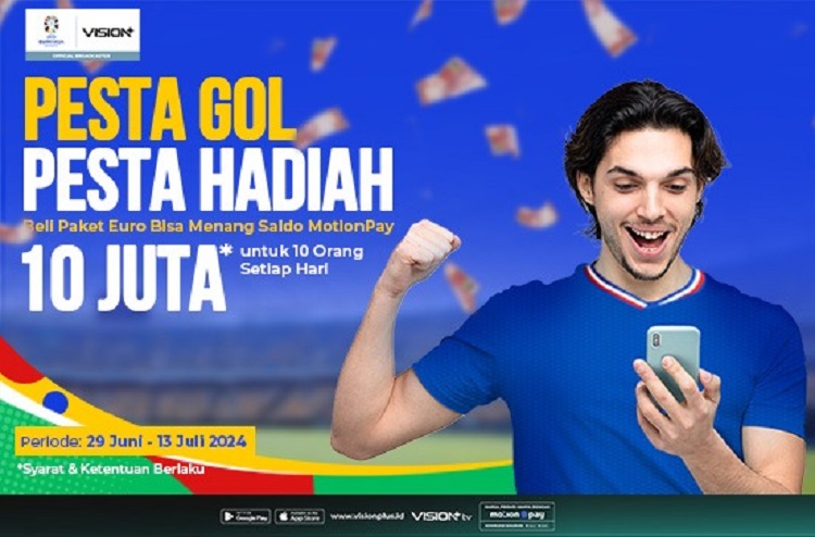 Nonton Euro 2024 Dapat Hadiah Total hingga Rp150 Juta Setiap Hari, Ini Caranya!