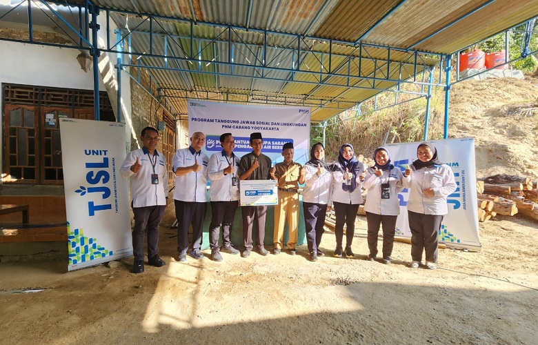 PNM Peduli Salurkan Bantuan Sarana Air Bersih untuk Masyarakat Dusun Ngreco