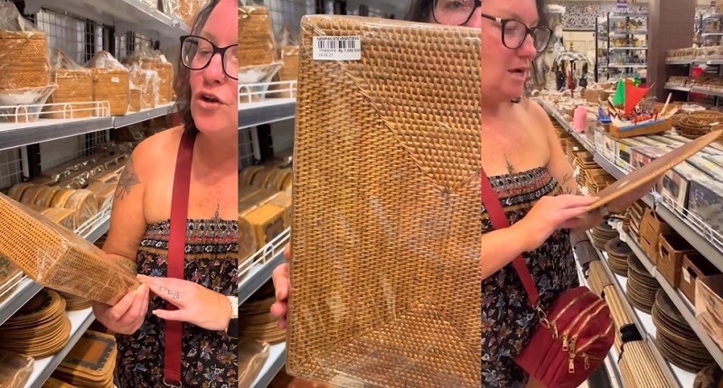 Viral Bule di Bali Kaget Lihat Nampan Kayu Harganya Fantastis Rp1 Juta