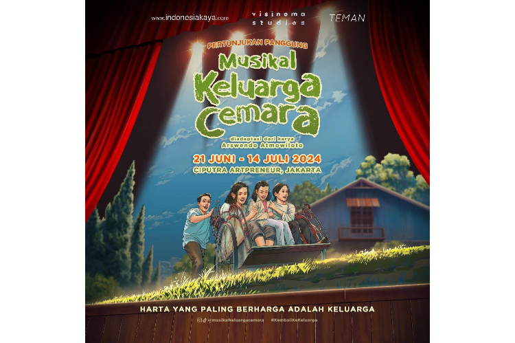 Libur Sekolah Makin Seru dengan Musikal Keluarga Cemara, Dapatkan Tiketnya Sekarang Juga!