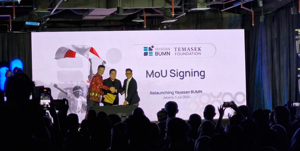 Erick Thohir Luncurkan Kembali Yayasan BUMN, Tunjuk Prilly Latuconsina Jadi Pengurus