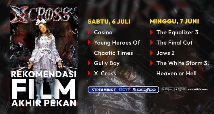 Rekomendasi Film untuk Akhir Pekan, Streaming di RCTI+ SuperApp