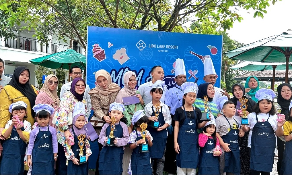 Anak-Anak Antusias Ikuti Lomba Hias Kue dan Firefighter di Lido Lake Resort saat Libur Sekolah