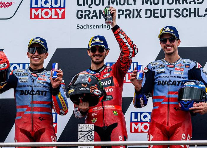 Juara MotoGP Jerman 2024, Francesco Bagnaia Pecahkan Rekor Casey Stoner