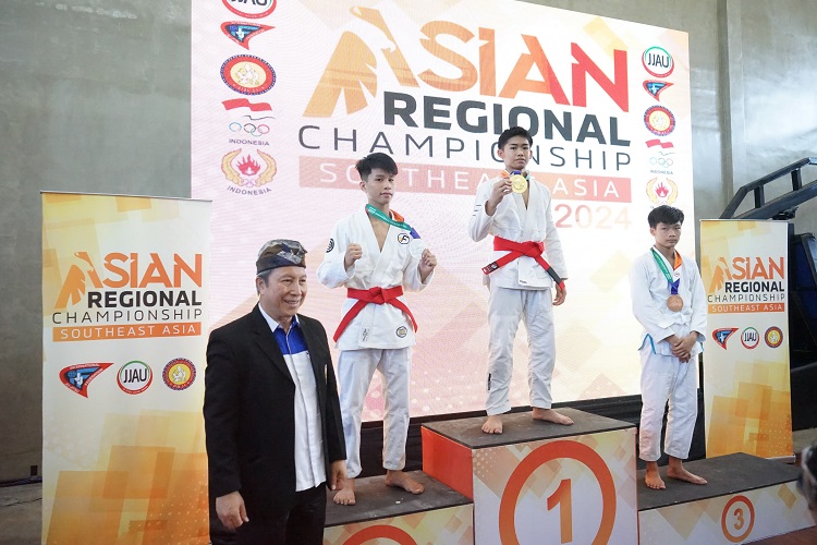 Pelajar asal Bogor Raih 2 Medali Emas Kejuaraan Jujitsu Asian Regional Championship Southeast Asia