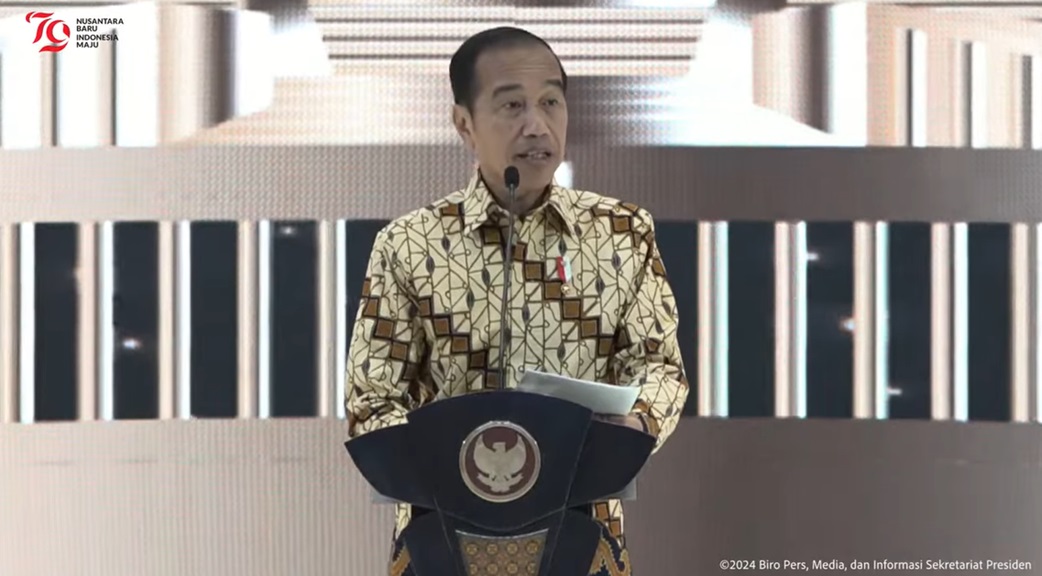 Jokowi Bersyukur Ekonomi RI Stabil meski Dunia Penuh Gejolak