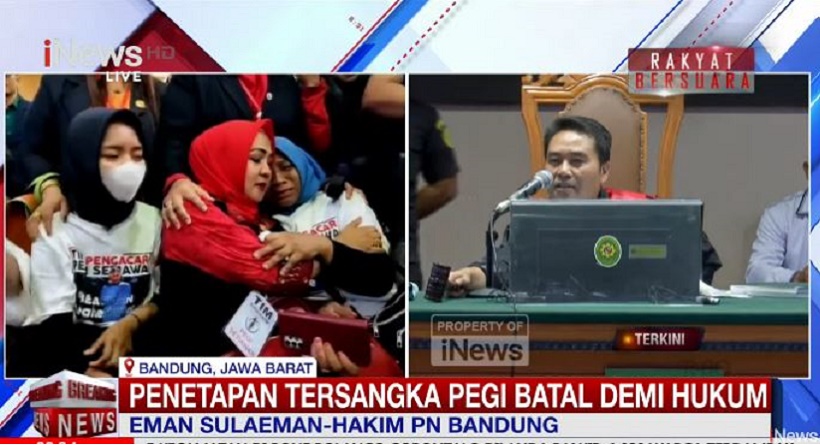 Breaking News! Hakim Kabulkan Gugatan, Penetapan Tersangka Pegi Setiawan Tidak Sah