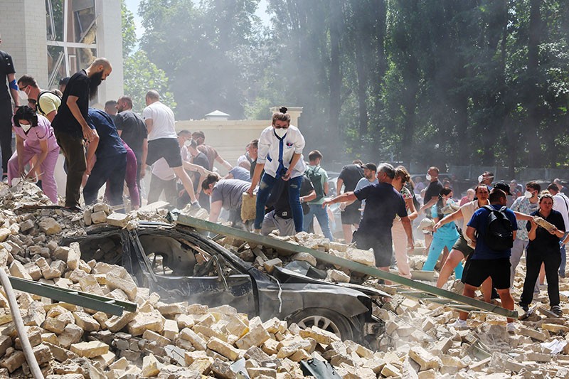 RS Anak di Kiev Diserang Rudal, Rusia Sebut Kena Senjata Ukraina Sendiri