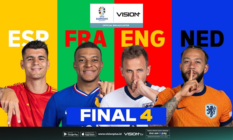 Link Live Streaming Spanyol Vs Prancis di Semifinal Euro 2024 Dini Hari Nanti
