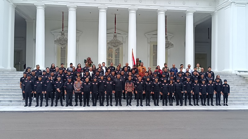 Jokowi Resmi Lepas Kontingen Indonesia ke Olimpiade Paris 2024: Bertandinglah dengan Penuh Semangat!