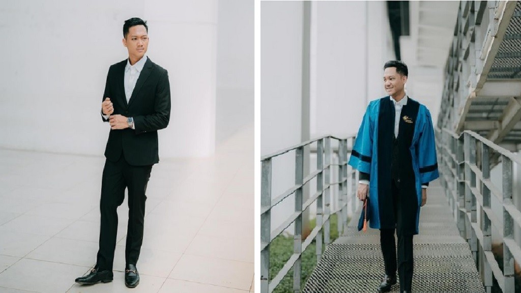 5 Potret Azriel Hermansyah Rayakan Kelulusan, Nomor 4 Pose Bareng Raul Lemos dan Anang