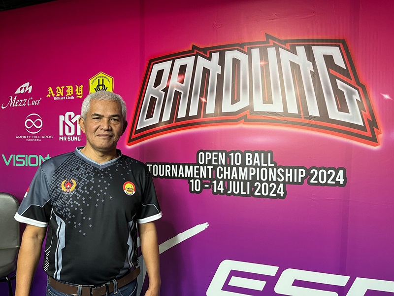 Atlet Top Dunia Terus Melaju di 10 Ball Tournament Championship Bandung, Persaingan Makin Sengit