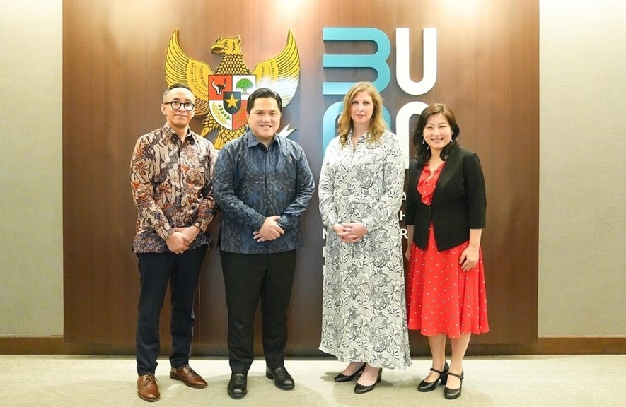 Erick Thohir Bertemu Bos Vale Base Metals, Ini yang Dibahas