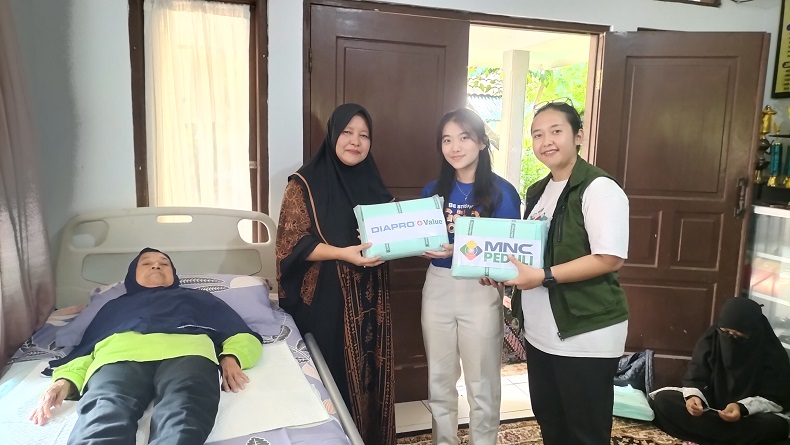 MNC Peduli dan Diapro Value Underpad Beri Bantuan ke Panti Werdha Hajjah Andi Hasmah Noor