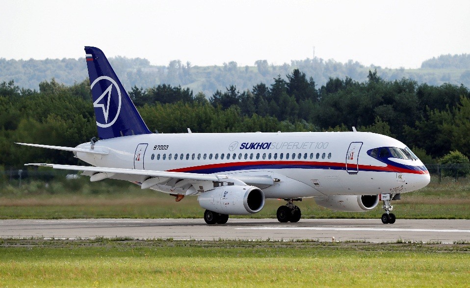 Pesawat Sukhoi Superjet Jatuh saat Uji Terbang di Rusia, 3 Kru Tewas