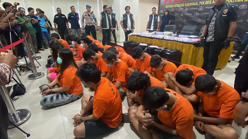 Polres Jakbar Bongkar 23 Kasus Judi Online, Perputaran Uang Capai Rp200 Miliar