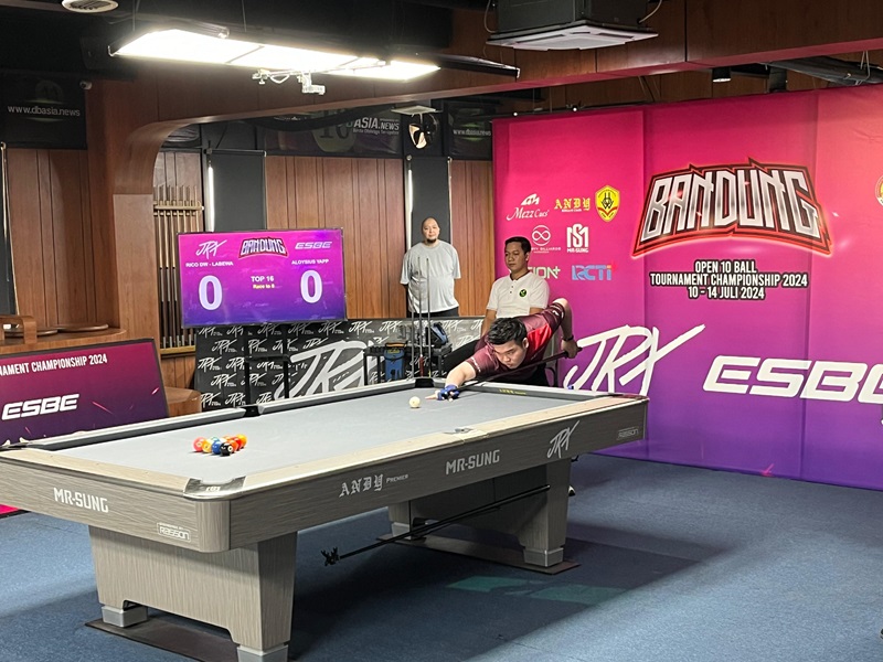 Ini Daftar Atlet Lolos 8 Besar 10 Ball Tournament Championship 2024, Diisi Pemain Top Dunia
