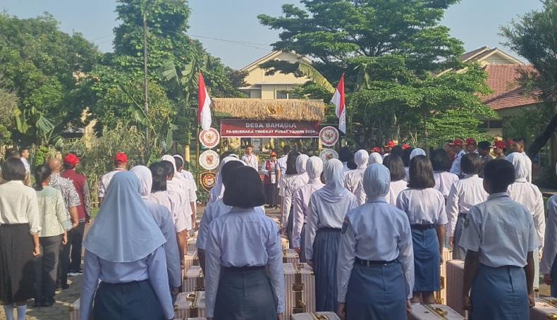 76 Calon Paskibraka Jalani Diklat di Taman Wiladatika Cibubur, Ditempa Fisik dan Mental