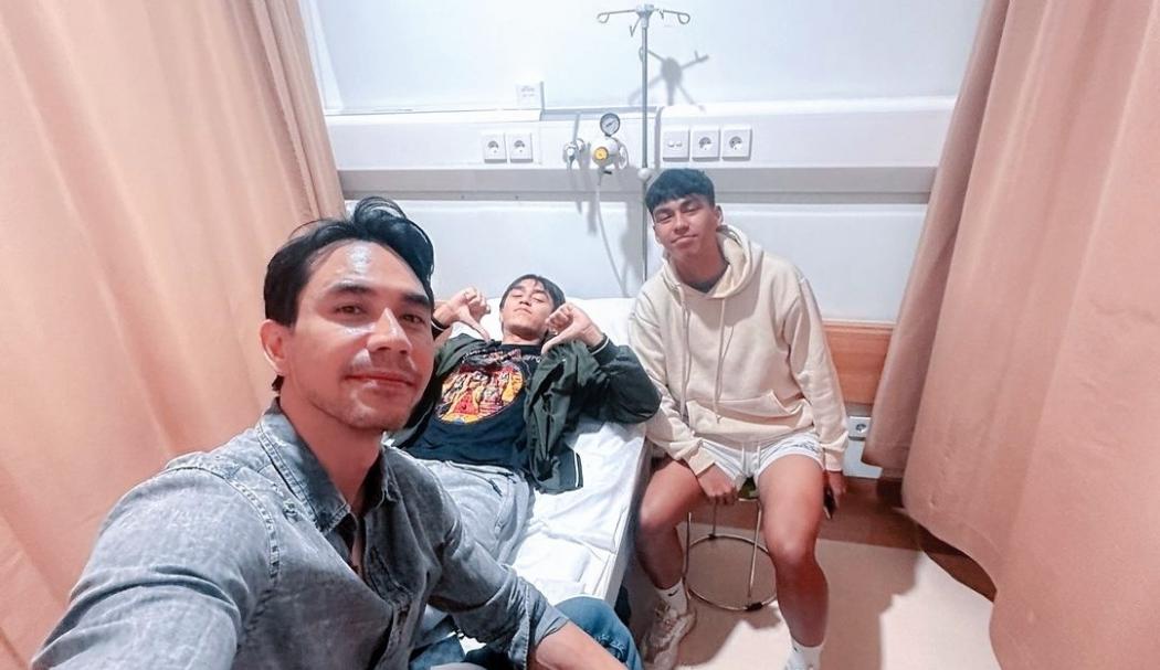 Lionel Sinathrya Dirawat di Rumah Sakit, Diego Lari 15 Km demi Jenguk sang Kakak