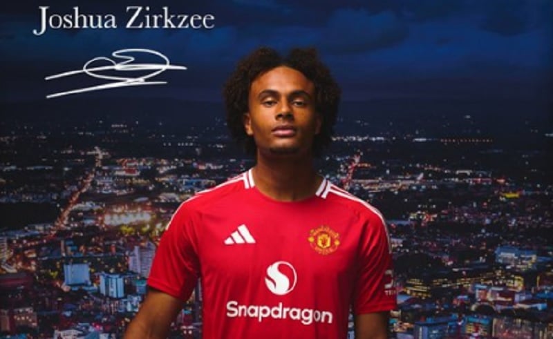 Resmi! Joshua Zirkzee Gabung Manchester United 