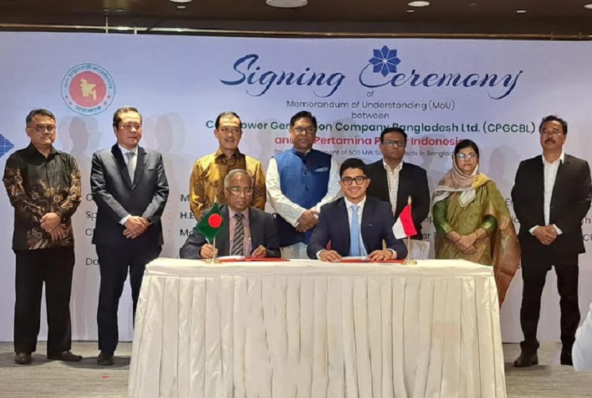 Pertamina NRE Garap Proyek PLTS 500 MW di Bangladesh