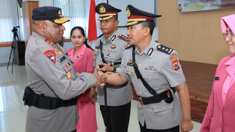 Pimpin Sertijab Kapolres Asmat, Kapolda Papua: Selamat Bertugas di Tempat Baru
